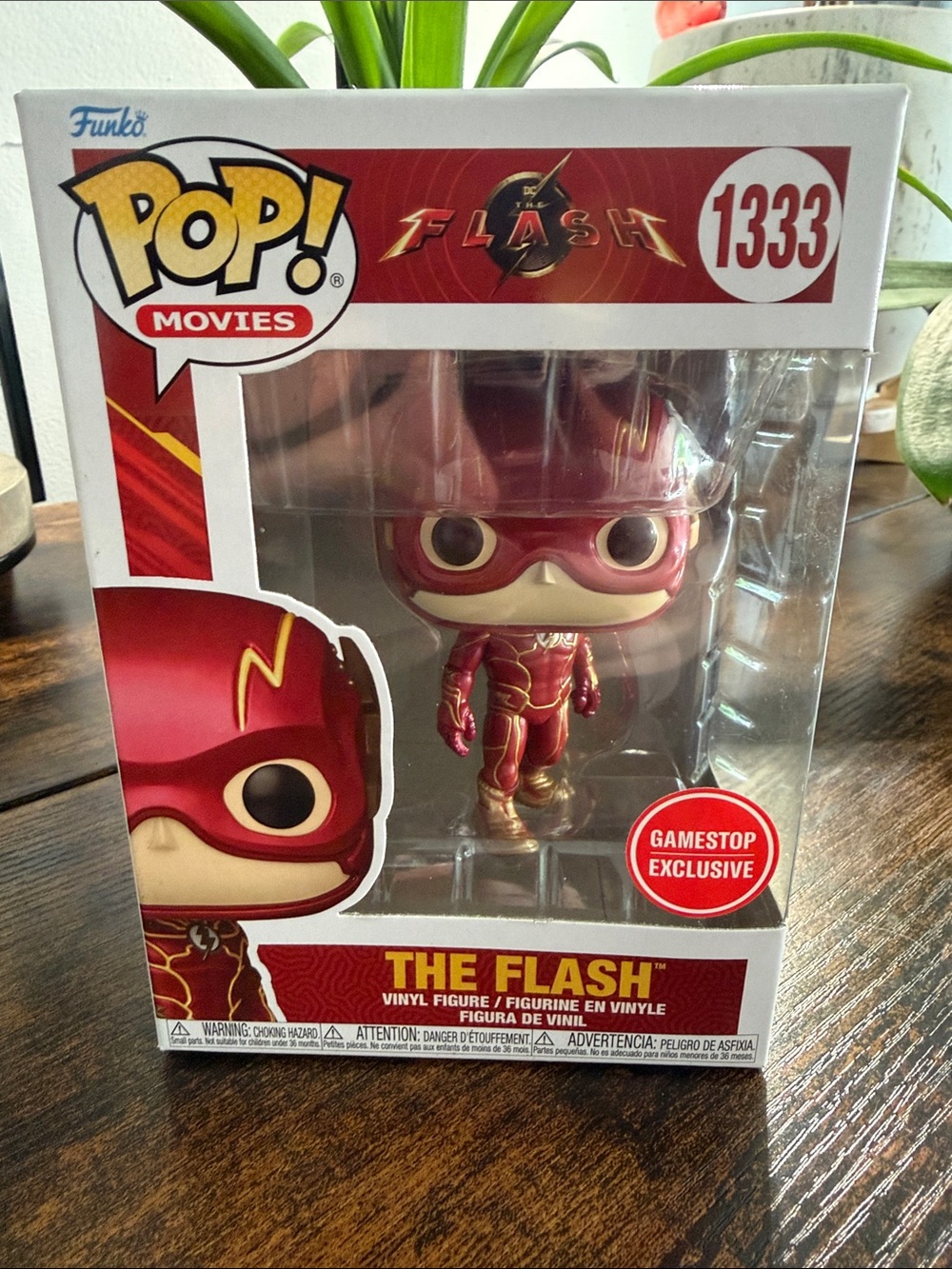 Funko Pop! Movies The Flash Vinyl Figure - Red & Gold